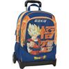 Dragonball Zaino Scuola Organizzato Trolley Staccabile DB