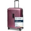 REDOLZ Trolley rigido medio M+ | 46 x 30 x 66 cm | Valigia espandibile da 82 a 97 litri | ultraleggera, solo 3,7 kg (Essentials 14)
