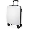 ITACA - Valigia 55x40x20 Trolley Bagaglio a Mano. Valigie e Trolley per i Tuoi Viaggi in Cabina. Trolley Bagaglio a Mano, Bianco