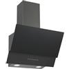 Respekta Cappa aspirante senza ingombro / 60 cm/struttura in acciaio inox nero con pannello copriluce in vetro/funzione di espulsione e ricircolo dell'aria / CH66060BSGA / A / 42 - 63 dB