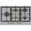 Bosch PGM7B5K90 - Piano cottura 5 fuochi gas, 75x52 cm, Inox
