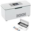 Generic Mini frigorifero portatile insulina cooler box, Usb insulina frigorifero isolato caso più freddo, frigorifero auto medicina organizzatore caso viaggio diabetico farmaci frigorifero display led