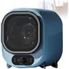 BoTongSiHai Piccola Asciugatrice, Condensatore Ventilato Da 5 Kg, Centrifuga Portatile E Compatta, Montaggio A Parete, Per Uso Su Bancone O A Parete, Asciugatrice Compatta(Blue)
