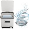 RUETERY Lavastoviglie da tavolo, 800 W, mini lavastoviglie, lavaggio + disinfezione + conservazione, consumo 12 l, 6 set di piatti, lavastoviglie piccola per piatti, coltelli, forchette, cucchiai, bacchette