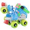 GDZTBS - Pattini a rotelle a doppia a 4 ruote, per pattinaggio, taglia Slalom, pattini a rotelle allineate, per bambini e bambine