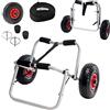 Brunelli Kayak - Carrello pieghevole per canoa, canoa, portata 80 kg