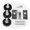 Winmau Rota Lock Fixing Bracket - Accessori per bersaglio - Taglia unica - Poliestere - Adulti