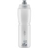 ELITE Jet Green Borraccia Ciclismo 550 ml - Colore Clear, Logo Grigio - Plastica Biodegradabile, Senza BPA