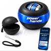 Power Hands Gyro Ball - Giroscopio Professionale per Allenamento di Mano, Polso e Avambraccio - Antistress per Fitness, Riabilitazione e Rinforzo Muscolare - Regalo Uomo Donna