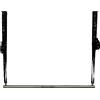 Modular Sports Barra per trazioni da appendere, 100 cm, con cinghie e moschettoni, in acciaio inox
