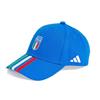 Adidas FIGC - Cappellino da Calcio e Calcio, Blu/Bianco, Taglia Unica, Unisex