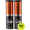 Dunlop Sports Dunlop Palla da tennis Fort Clay Court - per campo di sabbia, prato e campo duro (2 x 4 pezzi)