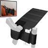 LZAQHMT Fondina Comodino, Fondina Tattica Comodino for sotto Materasso, Auto, Scrivania, Casa, Ufficio, Adatta Diverse Fondine 9 Mm con Supporto for Torcia Elettrica