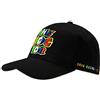 Valentino Rossi Vr46 Classic-Stripes, cap Uomo, Nero, Taglia Unica