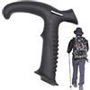 Maodom Impugnature per bastoni da trekking, impugnatura antiscivolo per bastoni da trekking, accessori per bastoni da passeggio, diametro del foro 18 mm, design ergonomico per bastoncini da trekking