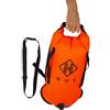 HUT Swim Boa Dry Bag - Premium Traino galleggiante e impermeabile Dry Bag per nuotatori in acqua aperta, triatleti. Boa di sicurezza ad alta visibilità, due camere d'aria - essere visto essere sicuro