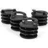 equlup 4 Tappi di Scarico per Barche, 4x3,4cm/1,6x1,3 Pollici Tappo di Scarico in Nylon per Kayak Tappi universali per Fori di Scarico per Kayak Canoa gommone Barca Marina