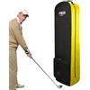 Generic Sacca Da Golf Da Viaggio - Borse Per Aereo Da Golf, Sacca Da Golf Con Ruota Da Viaggio | Da Golf Leggeri E Portatili Pieghevoli Con Maniglia Laterale, Borsa Da Viaggio Da Golf Portatile Faci