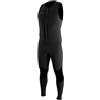 O'NEILL ONeill Reactor II 2MM Muta Neoprene con Cerniera Frontale Lunga John Nera - Easy Stretch - Flatlock - Ginocchiera Krypto