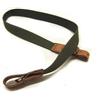 DELFIERO Bretella tela verde con antiscivolo cinghia porta fucile