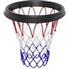 SCAUA Rete da Basket Portatile di Ricambio, Rete da Basket per Tutti i Tempi per Cerchio da Basket, Rete da Basket Universale Resistente alle Intemperie, Adatta per Cerchi di Dimensioni Standard