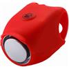 Pwshymi Campanello per bicicletta Campanello per bicicletta elettrico Campanello per manubrio per bicicletta Campanello elettronico impermeabile(Rosso)