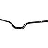 Perfeclan Riser per Manubrio MTB da 31,8 mm, Manubrio in Lega di Alluminio Mountain Road DH Manubrio per Bicicletta Riser per Bicicletta Manubrio Extra Lungo - 720mm Nero