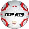 Gems UN06-0312 OLIMPICO TEAM UNISEX Pallone da calcio BIANCO/ROSSO Taglia 5