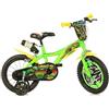 Dino Bikes per Tartarughe Ninja bicicletta bambino 14 pollici