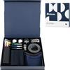 COSTWAY Set Completo da Golf, Tee da Golf, Asciugamano, Cintura da Golf, Cappello da Golf, Attrezzo per Divot, Segnapallina & Borsa Portaoggetti, Scatola Regalo Golf per Uomo e Donna (Donna)