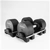 REXGYM Manubrio Regolabile Rex a Carico Variabile Pesi con Scatti da 2 (2-40kg, Coppia)