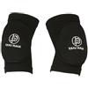 Playwell Krav Maga Protezioni Imbottite per Gomiti in Cotone Elasticizzato Nero Nero, Large