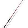 LYEAA Canna da baitcasting Canna da pesca alla carpa in fibra di carbonio Canna da viaggio portatile for la pesca alla carpa del luccio (rosso 1,8 m)