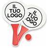 nessuna marca Racchettoni da Spiaggia Personalizzati con il tuo logo azienda negozio attività gadget Colore Racchette Beach Padel Tennis Ball Palla Spiaggia Mare Estate Idea Regalo Giochi Arte Art Sport