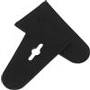 SOIMISS Coperture Ricurvo Longbow Resistenti in Intemperie e Riduzione 2 Pezzi Protettive Pu Nero Vibrazioni Punte di Prua Arco attività Sportive All'aperto