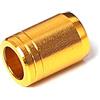 ACCMOS Anello Antideflagrante Collare a Freccia, per ID 4,2mm OD 5,4mm 5,5mm 5,6mm 5,7mm 5,8mm 5,9mm 6,0mm 6,1mm Anello Dell'asta della Freccia Accessori per Archi 50 pz (OD 5.4mm, Gold)