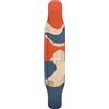 Switch Deck Switch Longboard Beaver Flex 1 Dancing Freestyle 122 cm 360° PU sidewalls 3D Graphic Kicktails Grab Rails