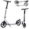 Blackwheels Orio Monopattino Pieghevole da Città - Ruote Grandi 200mm, Regolabile, Leggero in Alluminio, Cinghia Trasporto, Deck Antiscivolo, ABEC 7, Comodo per Adulti e Ragazzi