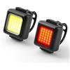 YSJJZRL Luci Anteriori per Bici Lampada Posteriore 130/80LM 150mAh LED Luce da Ciclismo IPX5 Impermeabile 3 modalità Facile da installare (2 Pezzi: Luce Bianca + Luce Rossa)