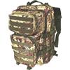 ALGI Zaino Militare Tattico Medium con sistema MOLLE 50 Litri Vegetato Militare
