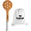 Ludus™ Racchetta di Legno Padel + Porata Racchetta, Pala per migliorare l'allenamento nel padel, Pala+ Sacca per Controllo e colpire nel Punto Dolce 1 pz (Racchetta di Legno + Sacca)