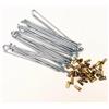 GBWCNG 36/lotto 8G 9K adatto per raggi di bicicletta diametro 3,2/3,5/4,0 mm* 125-235 mm fuoristrada moto raggi adatti per raggi di biciclette elettriche (4,0 x 145 mm)