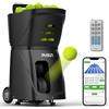 Generico PT-Smart Lanciapalle Tennis Automatica Professionale - Controllo App, 20 Punti Programmabili, 12 modalità Servizio, Batteria 4-6h, Allenamento Avanzato con Spin e velocità Variabile (Rosso)