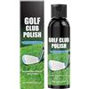 Generic Kit di lucidatura per mazze da golf, soluzione detergente professionale per finitura lucida delle mazze da golf, protettivo con applicazione facile da pulire, prodotto di manutenzione di gruppo per