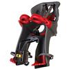 b bellelli Freccia - Seggiolino Bici Anteriore - Attacco B-Fix - Si Fissa al Telaio - dai 9 Mesi ai 3 Anni - Max 15 kg - Colore Dark Grey