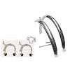 MANDELLI Coppia PARAFANGHI + Freni per GRAZIELLA - Pieghevole Misura 20 in Acciaio Inox