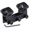 FIRE WOLF Doppio Tubo 25,4 Millimetri Anelli di Caccia Siamesed Supporti di Scatto per Dovetail 20 mm Picatinny Rails See-Through