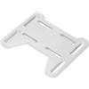 Generic Staffa Adattatore Motore, Piastra Adattatrice per Montaggio Motore Supporto Stabile e Aderente per Go Kart
