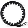 VirtuFit Weighted Massage Hula Hoop - 1,4 kg - Regolabile da 80 a 132 cm - Weighted Fitness Hula Hoop