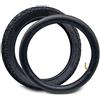 DAZZLEEX Pneumatico per bici elettrica da 40,6 cm, protezione antiforatura, gonfiabile, tubo interno/esterno 16 x 2,125 (tubo interno)